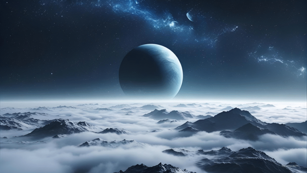 abstract space visuals