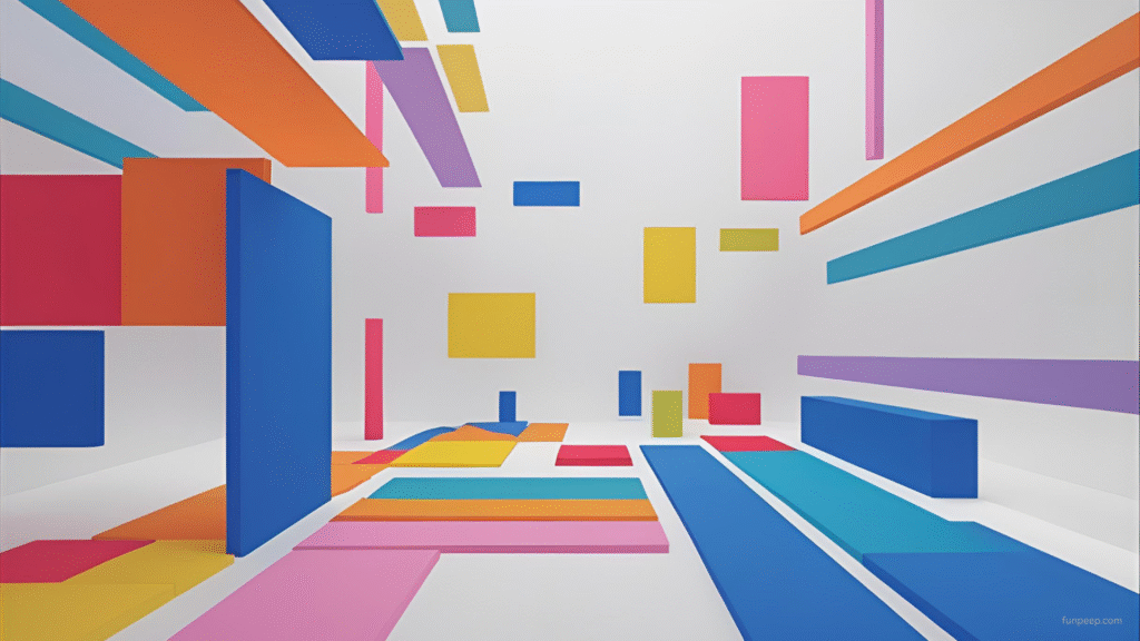 minimalist wallpaper asymmetric grid