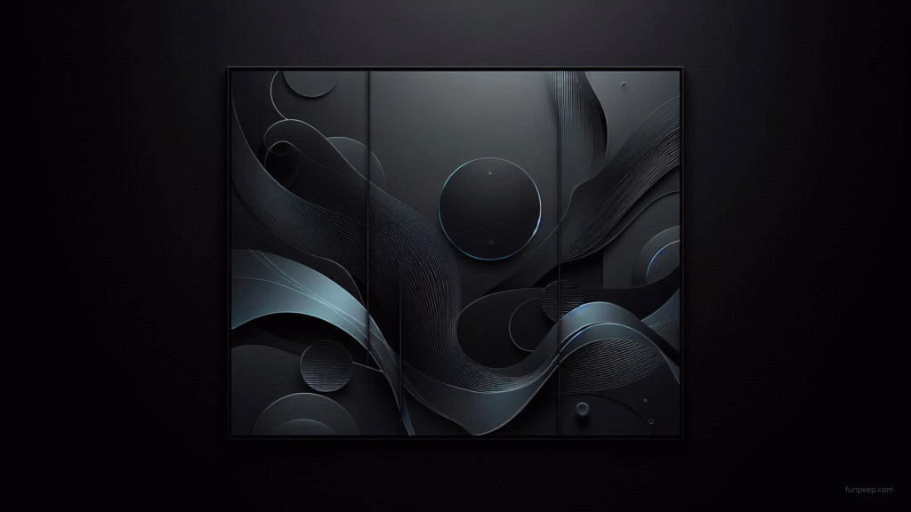 minimalist wallpaper dark mode