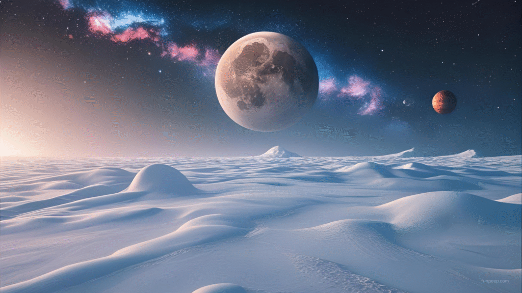 minimalist wallpaper space visuals