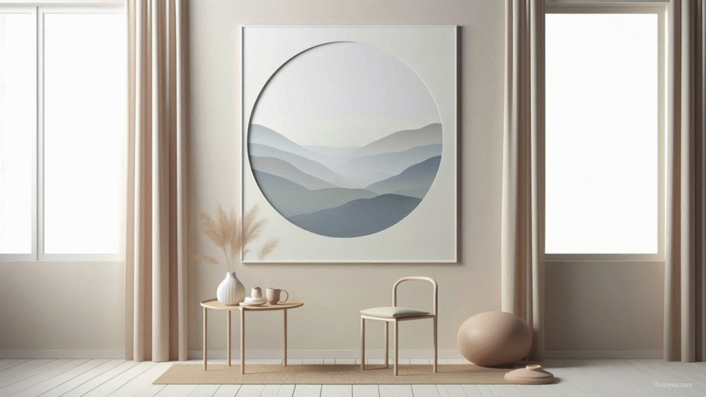 muted color minimalist desktop wallpaper