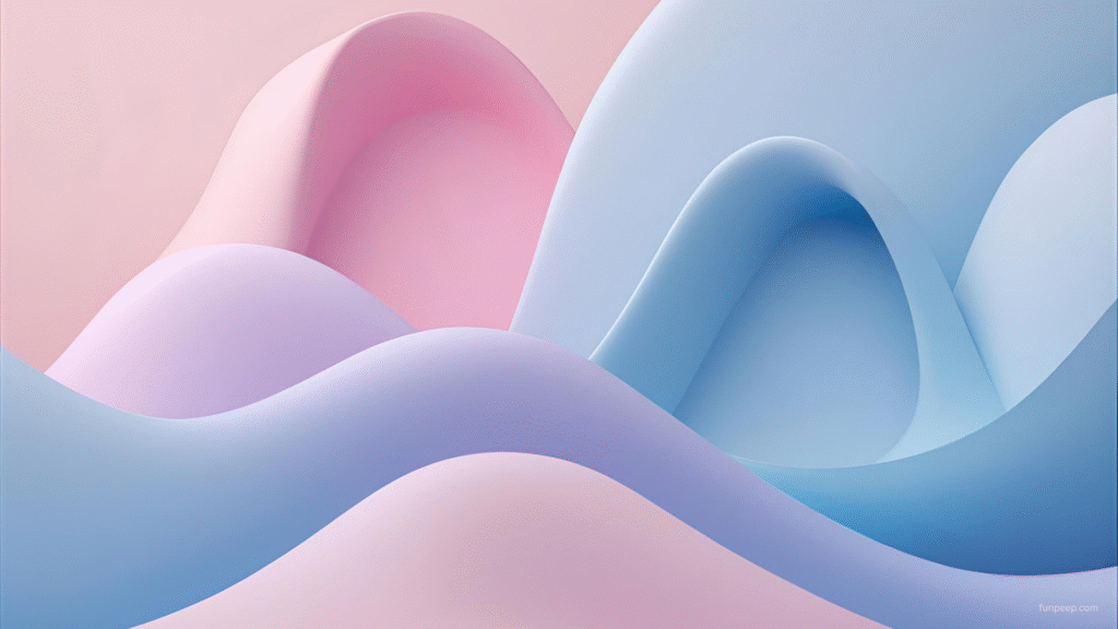 pastel gradients desktop background