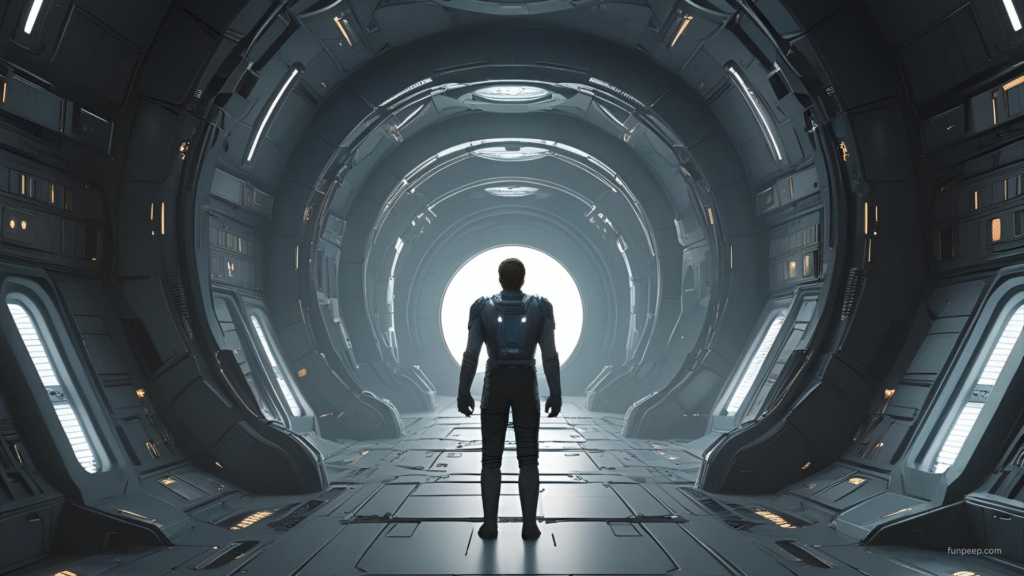 scifi minimalist wallpaper