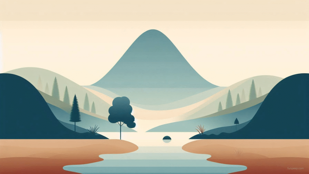 serene nature minimalist desktop wallpapers