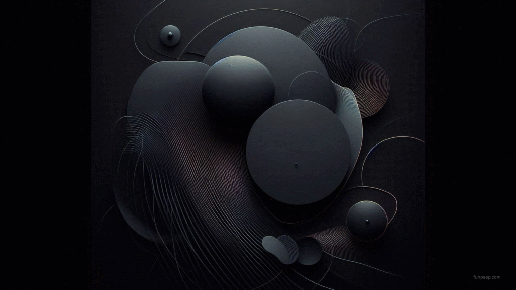 sleek minimalist wallpaper dark mode